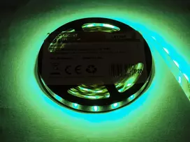 „Ecolight PS“ LED juostelė ECO* diodų girlianda IP65, žalia, 60 SMD3528 diodų, 5m, baltas substratas.