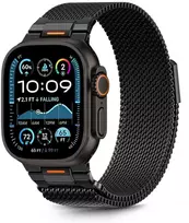 Tech-Protect MILANO VANGUARD APPLE WATCH 8 / 9 / 10 / 11 / SE / ULTRA (44 / 45 / 46 / 49 MM) juodos spalvos