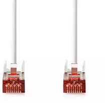 Nedis CAT6-Netzwerkkabel | RJ45 Stecker | RJ45 Stecker - S/FTP | 10.0 m | Innenbereich | Rund | LSZH | Weiss | Box
