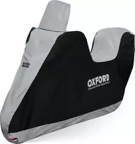 "Highscreen" motorolerio dangtelis "Oxford Aquatex", juodas / sidabrinis