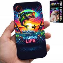 Etui Do Samsung Galaxy Xcover 5 - Wzory Wędkarskie Ryby Połów Wędka Plecki