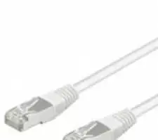 Goobay CAT 5e Komutacinis kabelis, F/UTP, baltas, 10m, 10 m, Cat5e, F/UTP (FTP), RJ-45, RJ-45, Baltas