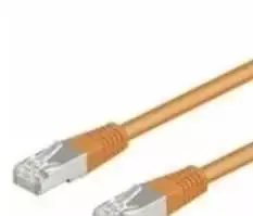 Goobay CAT 5e Komutacinis kabelis, F/UTP, oranžinis, 0.5m, 0.5 m, Cat5e, F/UTP (FTP), RJ-45, RJ-45, Oranžinis