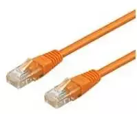 Goobay CAT 5e Komutacinis kabelis, U/UTP, oranžinis, 20m, 20 m, Cat5e, U/UTP (UTP), RJ-45, RJ-45, Oranžinis