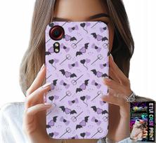 Etui Do Samsung Galaxy Xcover 5 - Modne Wzory Widły Serca Kokardki Kokarda