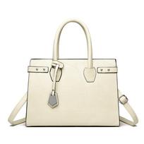 Moteriška nauja mados tendencija prie visko derantis rankinukas, rankinė per petį, siuvinėta rankinė 32cm*13cm*24cm balta