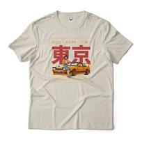 Anime JDM Drift Car Girl Retro Aesthetic Graphic Art T-T-Shirt 2XL