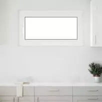 Požeminio lango RISOR 110 x 50 cm PVC ir stiklas Antracito