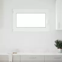 Požeminio lango RISOR 100 x 70 cm PVC ir stiklas Antracito