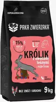 Šunų maistas - PAKA ZWIERZAKA Triušis su Miško Uogomis Sausas Maistas L 9kg