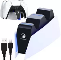 Įkrovimo stotelė ps5 valdymo pultams (dviems pultams)