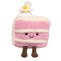 Taro Cake Plush Toy 25cm Purple Soft Cute Gift Toy