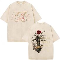 Game Clair Obscur Expedition  for Those Who Come After Washed T Shirts Mens Fashion Vintage Oversized Short Sleeve Tshirts S