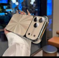 iPhone 17 Pro Max Aurora Electroplated Anti-Drop Case with CD Pattern (Compatible with iPhone 16 and 15) 17PRO titano spalva