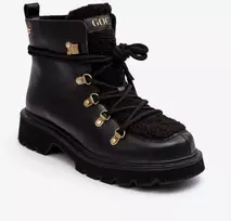 Odiniai batai Moterys GOE MM2N4082 Juodas