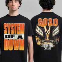 Hot System of A Down New York City 2026 Venue Tee At Metlife Stadium On August 27 and 28 2026 King Kong Two Sided T-Shirt S juoda
