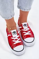 Sportiniai bateliai moterims raudoni Lee Cooper