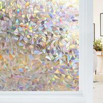 Static Cling Window Film 40x200cm Non Adhesive Glass Sticker Privacy Frosted Film Reusable Easy Install Removable Decorative Film One Size