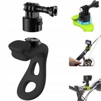 Uchwyt Rowerowy Silikon Na Kierownicę Do Gopro 12 11 10 9 8 7 Max Scjam Dji