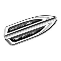 2pc Car Styling Side Door Body Fender Stickers Knife Badges Decoration For Ford Focus Ranger Fiesta S MAX Mustang Wheel hubcap