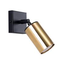 Kinkiet Ścienny Nowoczesny Reflektor Czarny Do Czytania Winx 1Xgu10 10W Sl.1382 Sollux Lighting