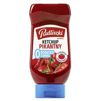 Pudliszki Aštrus Ketchupas Be Cukraus Priemaišų 440G