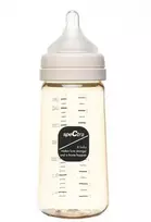 SPECTRA PPSU BUTELIUKAS, 260 ML, SU S DYDŽIO ŽINDUKU, CREAM VANILLA