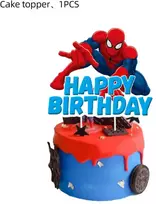 Torto dekoracija „Žmogus voras” (Spiderman) 1 vnt.