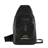 Men's Shoulder Cross Body Short Travel Messenger Bag Single Shoulder Bag For Chevrolet Cruze Sail SS Camaro Colorado Trax Corsa juoda