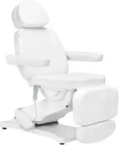 „Activeshop“ elektrinė kosmetinė kėdė „Sillon Classic v2“ su 3 varikliais ir šildymu, balta