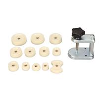 Metal Construction Watch Press Set Multiple Sizes Plastic Fittings Watch Back Remover Watch Repairing Kit Enthusiasts Use