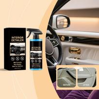 Interior Cleaning Spray for Car Dashboard Leather Fabric and Vinyl Surfaces Effective Dust Removal and Stain Cleaning Solution One Size juoda
