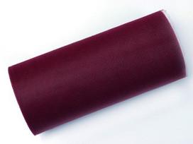 Tiul Dekoracyjny 15Cm X 25M  1 Szt  Bordo