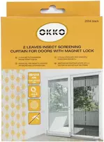 Okko Tinklelis nuo uodų B70A0, juodas, 215 cm x 95 cm