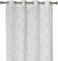 Dieninės užuolaidos Domoletti PILE, baltos, 140 cm x 260 cm