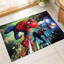 1pc. Marvel Spider-Man Web Slinging Adventure Rug - Home Decor Carpet for Room, Office Desk Mat, Outdoor Playmat Giftz049070 60cm by 90cm
