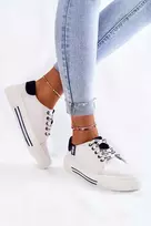 Balti suvarstomi Memory Foam System Sneakers Big Star bateliai