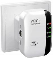 Wzmacniacz Sygnału Wi-Fi Mocny Repeater Access Point Router 300Mb/S 2.4Ghz