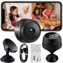 Mini Kamera Wifi Ip Smart Hd Ir Monitoring Bezprzewodowa Z Uchwyty Magnesy