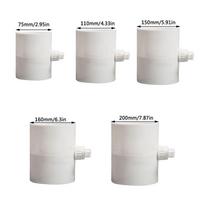 Portable PVC Air Valve 75/110/150/160/200mm Round Regulating Valve Manual Check Valve Home 75mm