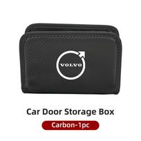 Car Leather Center Organizer For Volvo XC60 S60 V40 V60 XC40 V70 XC90 V90 V50 S90 S80 C30 S40 XV40 S70 XC70 Polestar