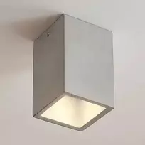 Kvadratinis betoninis lubinis šviestuvas Gerda