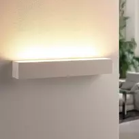 Sieninis šviestuvas Balta Santino LED gipso sienų apiplovė, kampinė