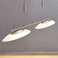 2 lempučių pritemdomas LED linijinis pakabinamas šviestuvas Judie