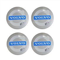 4Pcs Car Wheel Center Hub Cap Tire Rim Cover For Volvo ES90 EC40 EX40 EM90 XC90 V90 V60 XC60 V40 S80 S60 S90 C40 XC40 V70 XC70