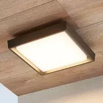 Birta LED lauko lubinis šviestuvas, kampinis, 27 cm