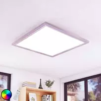 Lynn LED lubinis šviestuvas, CCT+RGB, kvadratinis, 75x75 cm