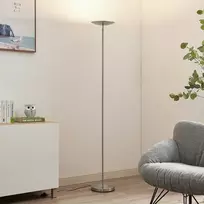 Lindby Heliani LED toršeras, 1 lempa, chromas