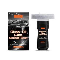 Glass Oil Film Cleaning Brush Removes Stubborn Oil Film For Car Side Window Rearview Mirror Quickly Cleans Without Damaging E4T8