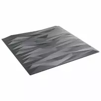 Sienų plokštės 48 pcs Akmens pilka 50 x 50 cm XPS Putplastis